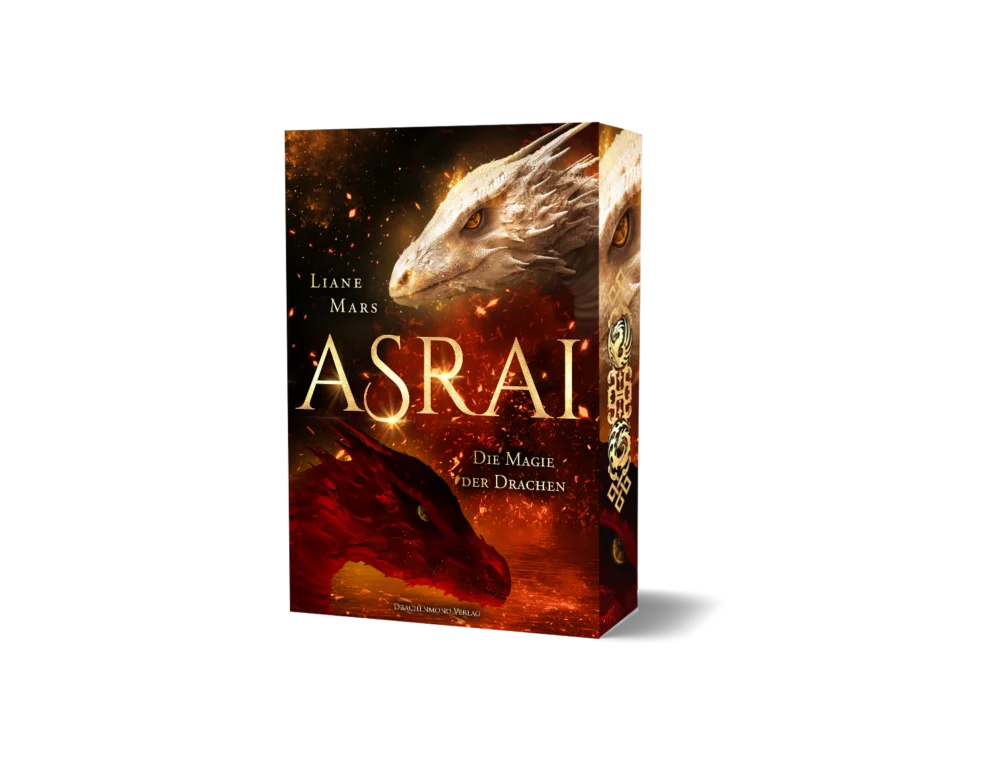 Buchcover-Mockup: Asrai 2